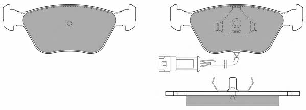 Fremax FBP-1028-01 Brake Pad Set, disc brake FBP102801