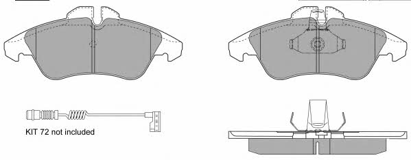 Fremax FBP-1032-01 Brake Pad Set, disc brake FBP103201