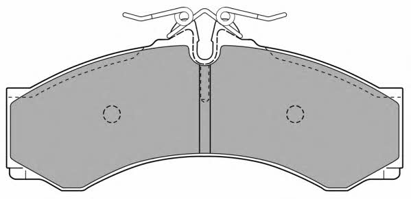 Fremax FBP-1059 Brake Pad Set, disc brake FBP1059