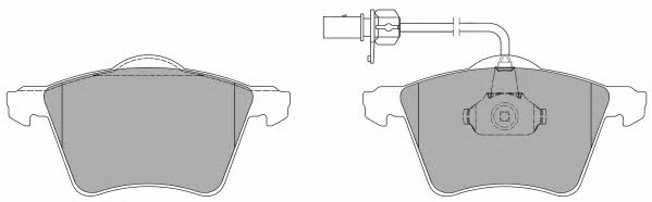 Fremax FBP-1149 Brake Pad Set, disc brake FBP1149