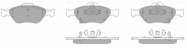 Fremax FBP-1160-01 Brake Pad Set, disc brake FBP116001