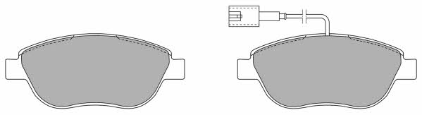 Fremax FBP-1219-01 Brake Pad Set, disc brake FBP121901