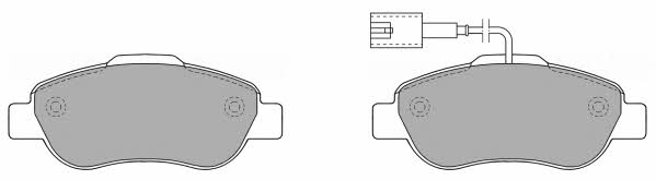 Fremax FBP-1355-01 Brake Pad Set, disc brake FBP135501