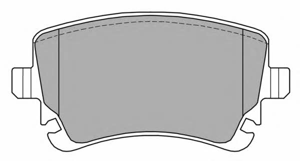 Fremax FBP-1368 Brake Pad Set, disc brake FBP1368