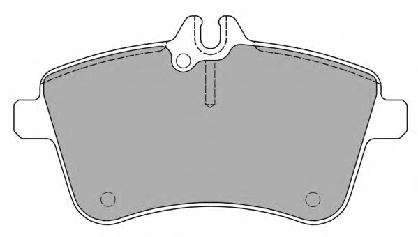 Fremax FBP-1398 Brake Pad Set, disc brake FBP1398