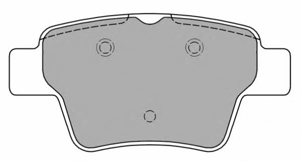 Fremax FBP-1404 Brake Pad Set, disc brake FBP1404