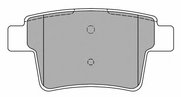 Fremax FBP-1446 Brake Pad Set, disc brake FBP1446