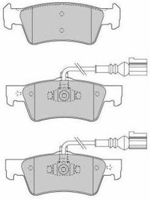 Fremax FBP-1552 Brake Pad Set, disc brake FBP1552