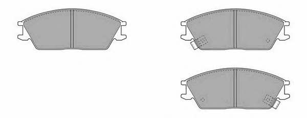 Fremax FBP-1589 Brake Pad Set, disc brake FBP1589