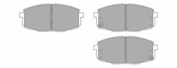 Fremax FBP-1626 Brake Pad Set, disc brake FBP1626