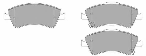 Fremax FBP-1648 Brake Pad Set, disc brake FBP1648