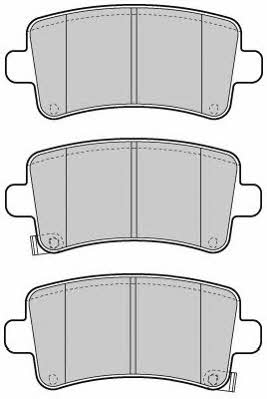 Fremax FBP-1662 Brake Pad Set, disc brake FBP1662