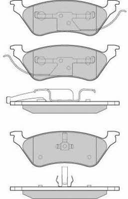Fremax FBP-1731 Brake Pad Set, disc brake FBP1731
