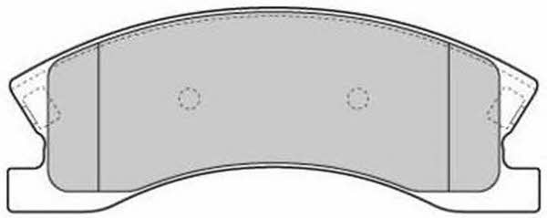 Fremax FBP-1734 Brake Pad Set, disc brake FBP1734