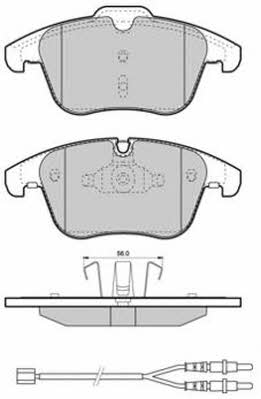 Fremax FBP-1736 Brake Pad Set, disc brake FBP1736