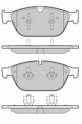 Fremax FBP-1967 Brake Pad Set, disc brake FBP1967