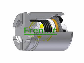 Frenkit K303801 Rear brake caliper piston with mechanism K303801