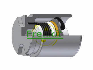 Frenkit K304101 Rear brake caliper piston with mechanism K304101