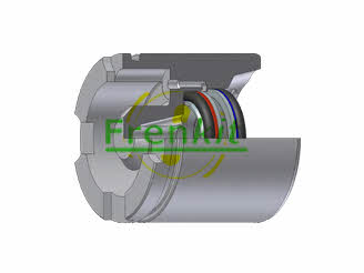 Frenkit K545402 Front brake caliper piston with mechanism K545402