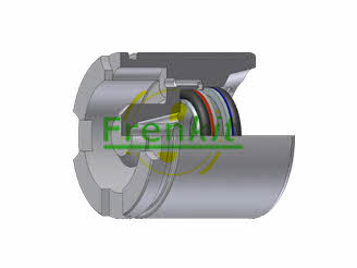 Brake cylinder piston Citroen XM: K575104 Frenkit Front brake caliper piston with mechanism