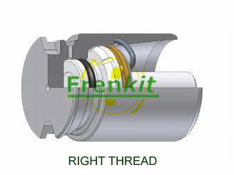 Frenkit K364901R Rear brake caliper piston with mechanism K364901R