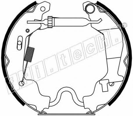 Fri.tech 16256 Brake shoe set 16256