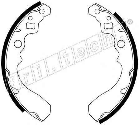 Fri.tech 1026.340 Brake shoe set 1026340