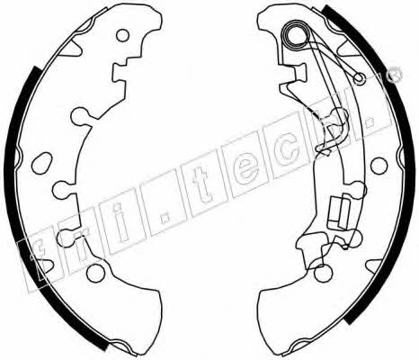 Fri.tech 1034.115 Brake shoe set 1034115