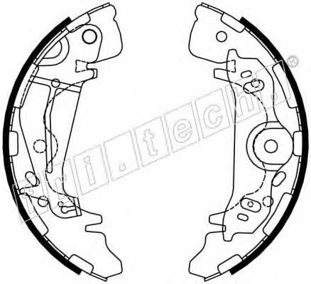 Fri.tech 1046.217 Brake shoe set 1046217