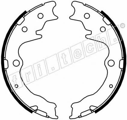 Fri.tech 1049.163 Parking brake shoes 1049163