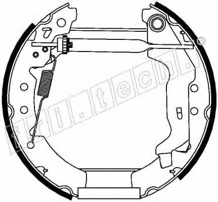 Fri.tech 16294 Brake shoe set 16294