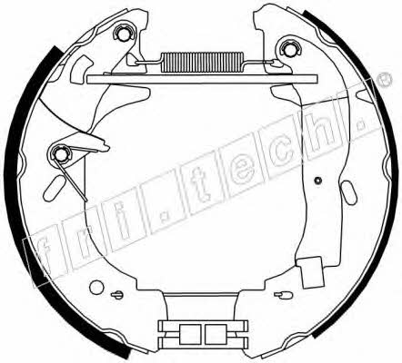 Fri.tech 16341 Brake shoe set 16341