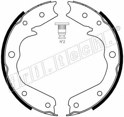 Fri.tech 1073.173 Parking brake shoes 1073173