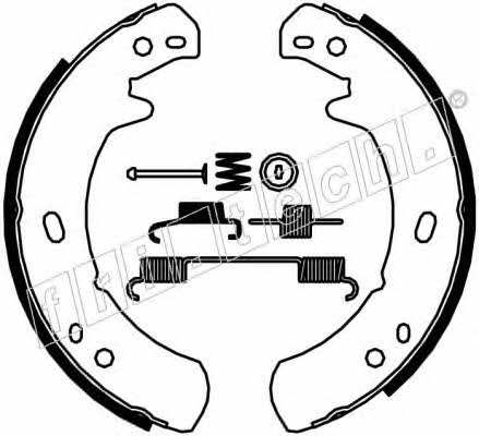 Fri.tech 1092.311K Parking brake shoes 1092311K