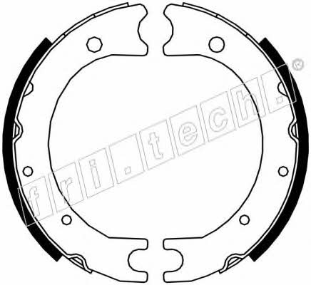 Fri.tech 1115.312 Parking brake shoes 1115312