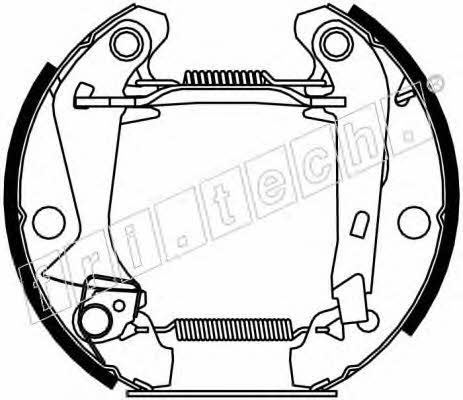 Fri.tech 16128 Brake shoe set 16128