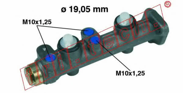 Fri.tech PF045 Brake Master Cylinder PF045