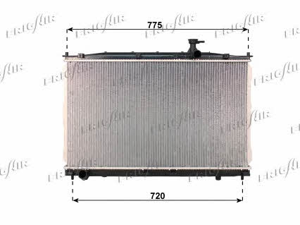 Frig air 0128.3109 Radiator, engine cooling 01283109