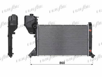 Frig air 0206.2086 Radiator, engine cooling 02062086