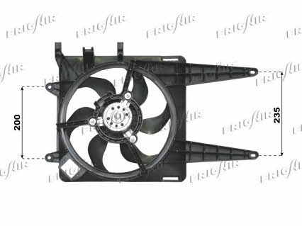 Frig air 0504.2029 Hub, engine cooling fan wheel 05042029