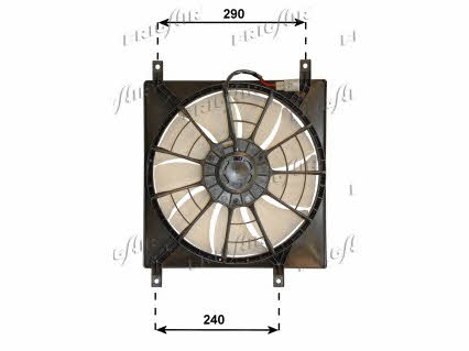 Frig air 0504.2041 Hub, engine cooling fan wheel 05042041