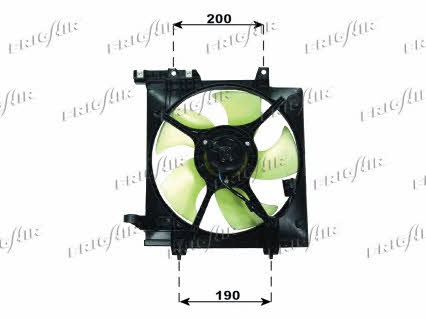 Frig air 0524.1010 Hub, engine cooling fan wheel 05241010