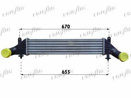 Frig air 0706.3004 Intercooler, charger 07063004