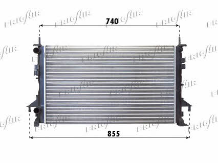 Frig air 0109.3089 Radiator, engine cooling 01093089