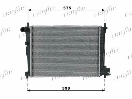 Frig air 0105.3066 Radiator, engine cooling 01053066