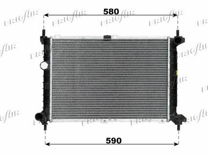 Frig air 0107.2046 Radiator, engine cooling 01072046