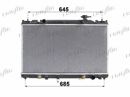 Frig air 0115.3118 Radiator, engine cooling 01153118