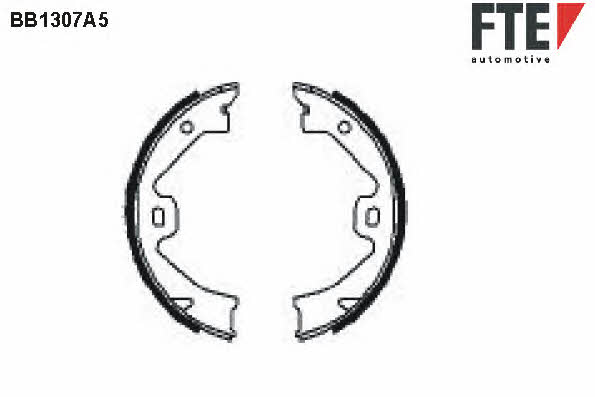 FTE BB1307A5 Parking brake shoes BB1307A5