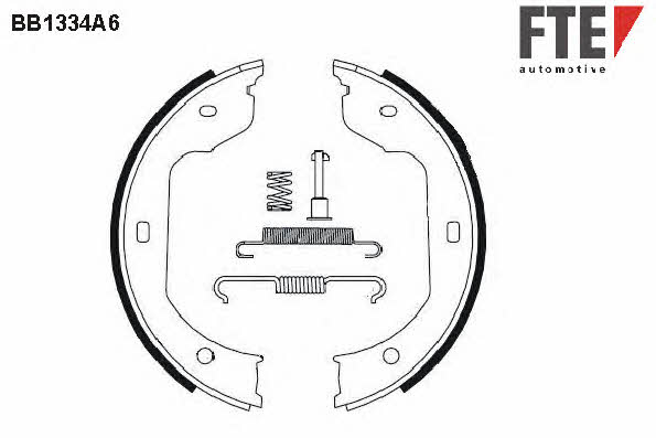 FTE BB1334A6 Parking brake shoes BB1334A6