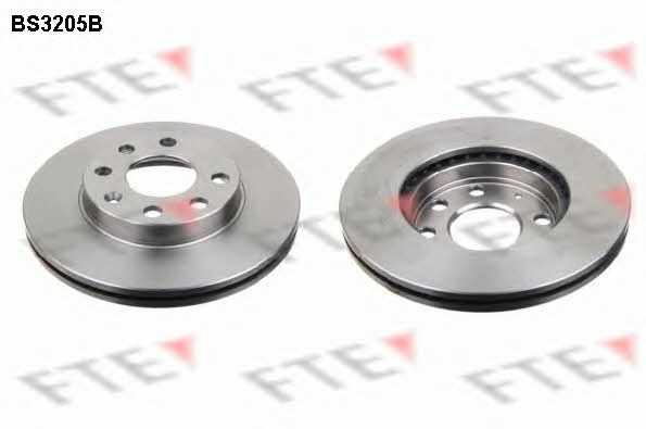 FTE BS3205B Front brake disc ventilated BS3205B